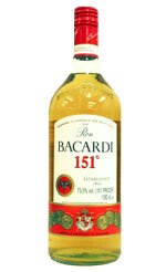 Bacardi - 151 1 Litre Bottle