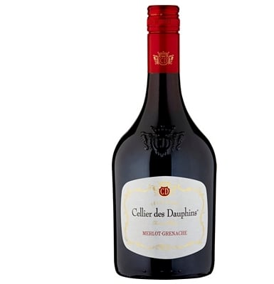 Cellier Des Dauphins Cuvée Des Vignerons Merlot/grenache Vin De France