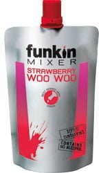 Funkin Single Serve Mixer - Strawberry Woo Woo 120g Pouch