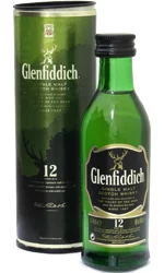 Glenfiddich - 12 Year Old Miniature 5cl Miniature