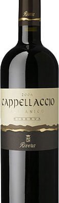 Rivera - Cappellaccio Aglianico Riserva Castel Del Monte 2007-08 75cl Bottle