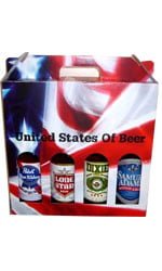 United States Of Beer - 4 Bottles 4 Bottle Gift Pack