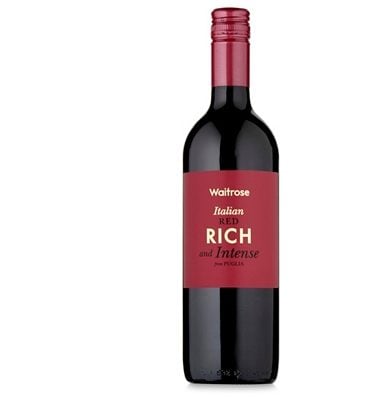 Waitrose Rich And Intense Italian Red